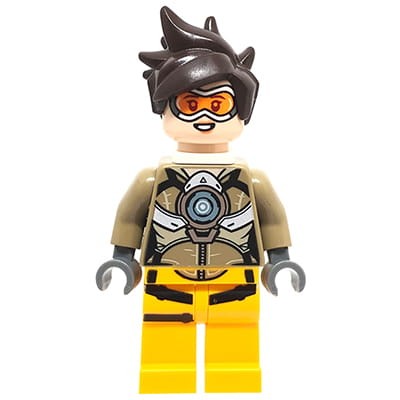 Go to product LEGO Overwatch Minifigure - Tracer - goggles
