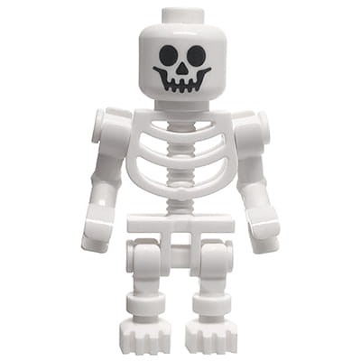 Accéder au produit Figurine LEGO City - Squelette, blanc