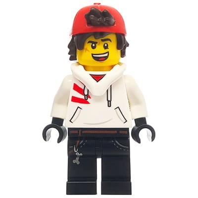 Go to product LEGO Hidden Side Minifigure - teenager Jack Davids - cap