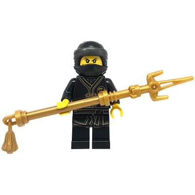 LEGO Ninjago Minifigure - ninja Nya with weapon