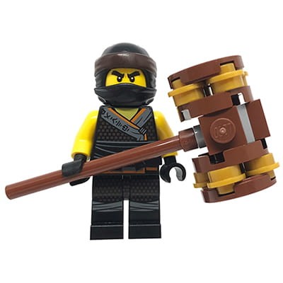 Accéder au produit Figurine LEGO Ninjago - Ninja Cole avec marteau