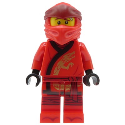 Accéder au produit Figurine LEGO Ninjago Legacy - Ninja Kai, robe rouge et masque