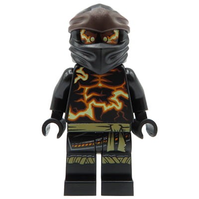 Accéder au produit LEGO Ninjago Legacy Figurine - Ninja Cole Spinjitzu Burst