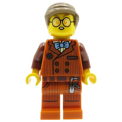 Accéder au produit Figurine LEGO Hidden Side - professeur M. Clarke, costume, lunettes