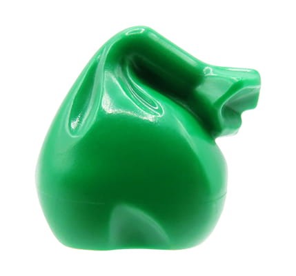 LEGO sack / bag with handle / garbage bag - green