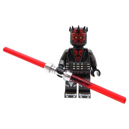 LEGO Star Wars Minifigure - Darth Maul with lightsaber