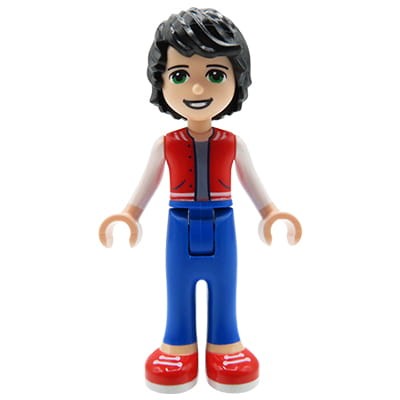 Go to product LEGO Friends Minifigure - Jackson / Boy / Man - black hair