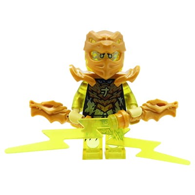 LEGO Ninjago Minifigure - Jay / Dragon Ninja with swords