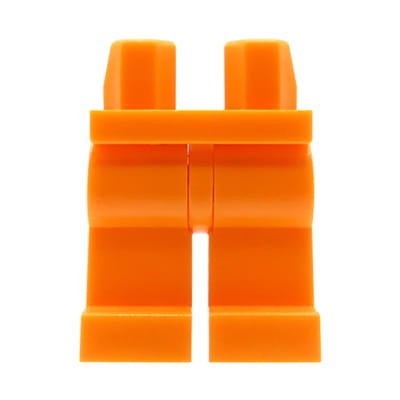 Accéder au produit Jambes de figurine LEGO - pantalon orange