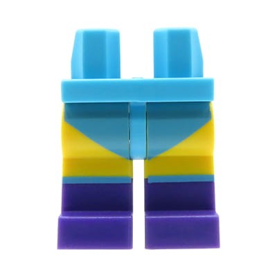 Accéder au produit Jambes de figurine LEGO - tenue de fitness avec bottes