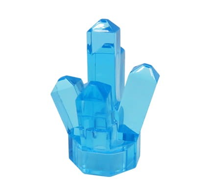 Accéder au produit Gemme / roche / cristal LEGO - bleu clair transparent