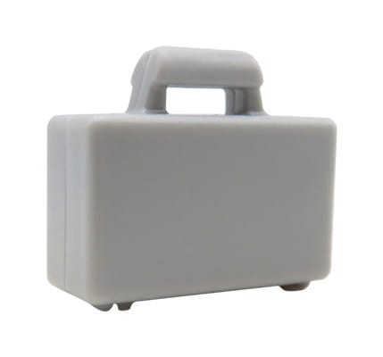 Accéder au produit Valise / mallette LEGO - gris bleu clair