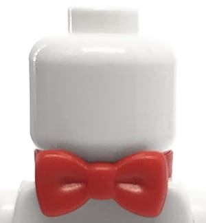 LEGO bow tie - red