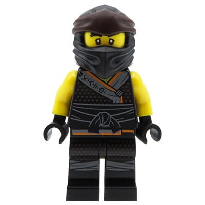 Accéder au produit Figurine LEGO Ninjago Legacy - Ninja Cole, robe noire et masque