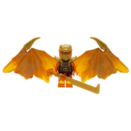 LEGO Ninjago Crystalized Minifigure - Cole (Golden Dragon)