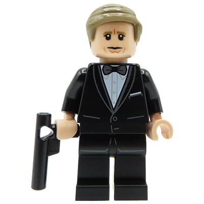 LEGO Speed Champions Minifigure - James Bond / Agent 007 - black suit, gun