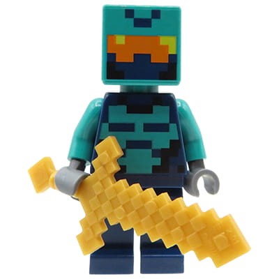 LEGO Minecraft Minifigure - Nether Hero