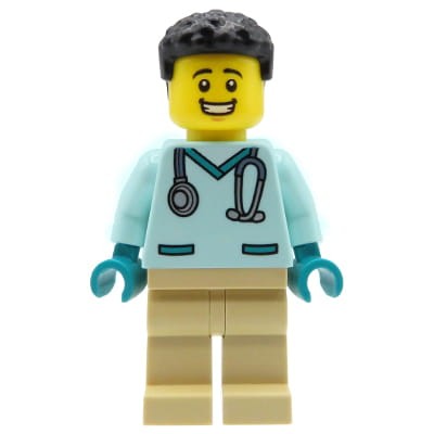 Accéder au produit Figurine LEGO City - Médecin / Vétérinaire