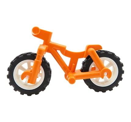 Accéder au produit Vélo de montagne LEGO - orange