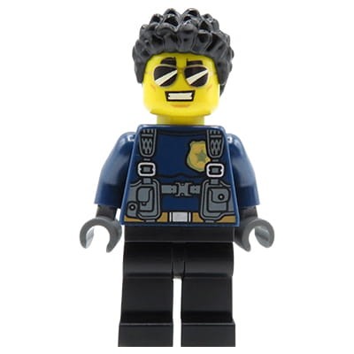 Go to product LEGO City Minifigure - Male Police Officer / Policeman