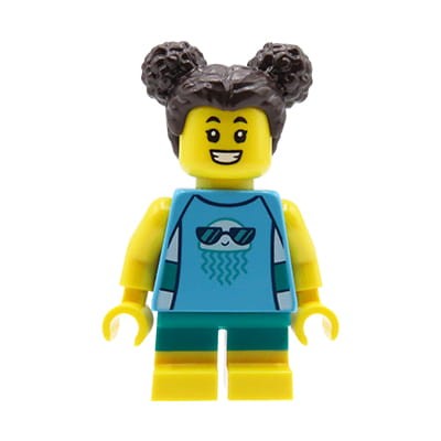 Accéder au produit Figurine LEGO City - Petite fille / Enfant, vêtements de plage