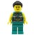 LEGO City - figurka Kobieta - ozdobny kostium, brązowe włosy