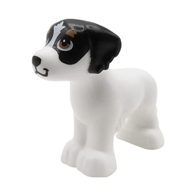 Accéder au produit Chien LEGO Friends - blanc et noir