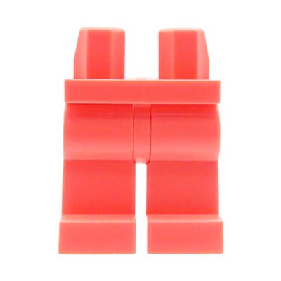 Accéder au produit Jambes de figurine LEGO - pantalon corail