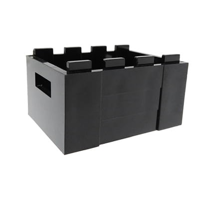 LEGO crate / container - black