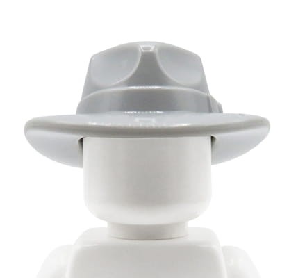 Go to product LEGO fedora hat, wide brim - gray