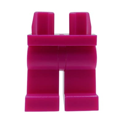 Accéder au produit Jambes de figurine LEGO - pantalon magenta