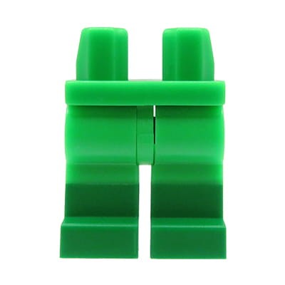 Go to product LEGO minifigure legs - green pants and boots 
