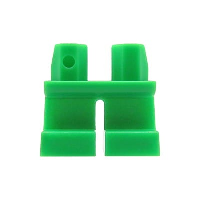 LEGO minifigure short legs - bright green pants