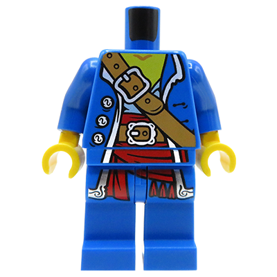 Go to product LEGO pirate outfit - torso + legs
