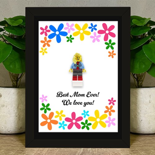 Accéder au produit Meilleure Maman – Figurine personnalisée à partir de pièces LEGO® – Cadre