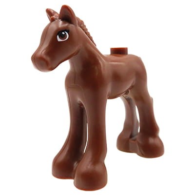 Accéder au produit LEGO Friends petit cheval / poulain / poney - marron