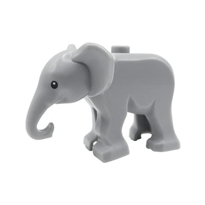 Accéder au produit Bébé éléphant LEGO - gris
