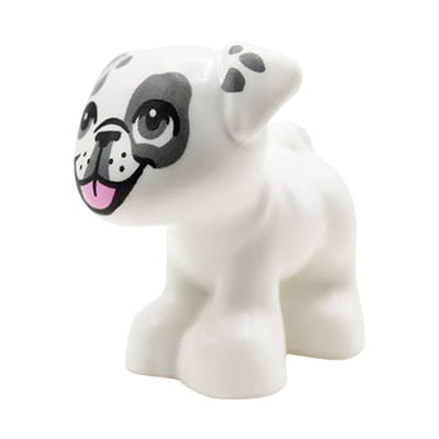 Accéder au produit LEGO Friends petit chien / chiot / carlin - blanc