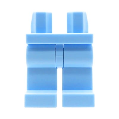 LEGO nogi / nóżki figurki - spodnie jasne niebieskie