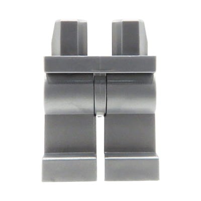 Accéder au produit Jambes de figurine LEGO - pantalon plat argenté