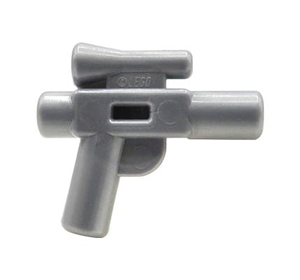 LEGO Star Wars pistolet / blaster - srebrny