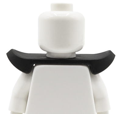 LEGO armor shoulder pads - black