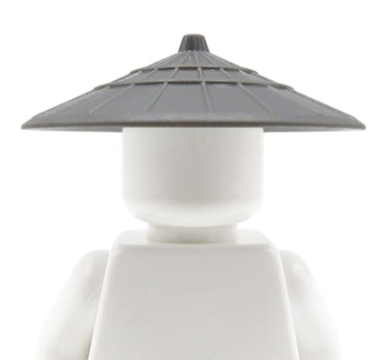 Zum Produkt LEGO asiatischer konischer Hut - dunkelblaugrau
