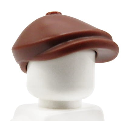 LEGO kaszkiet / beret / czapka - brązowy