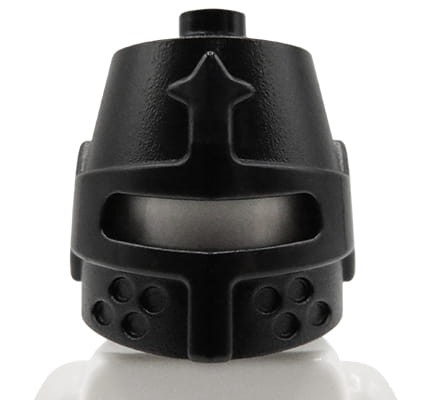 Accéder au produit Château LEGO / casque de chevalier - noir