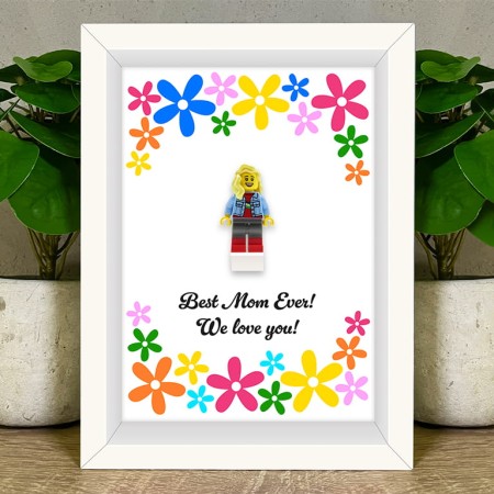 Personalized figures in frames - Create your own LEGO minifigure