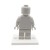 LEGO® Minifigure Stand – White 3x4 Plate