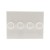 A white LEGO® plate in 3x4 size - classic base for LEGO® minifigures