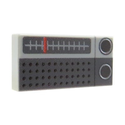 Go to product Transistor Radio – Custom printed LEGO® tile (1x2)