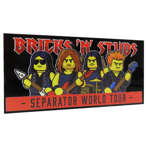 Accéder au produit Panneau publicitaire Bricks’n’Studs – Custom imprimée sur tuile LEGO®